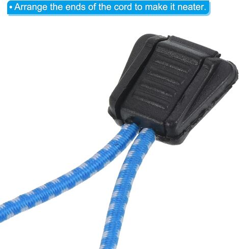 Patikil Zipper Gull Word Feads ، 25 pack zip clip buckle end end lock 18mm for backpacks ، backets ، forgage ، steeps ، black ، black in Saudi Arabia