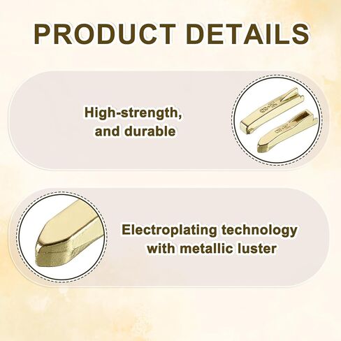 uxcell 8Set Double Open Zipper Repair Latch Kits, #8 Copper Insert Pins Zipper Stopper for Bags Coats Jackets Zippers Repairing Replacement, Bronze in Saudi Arabia