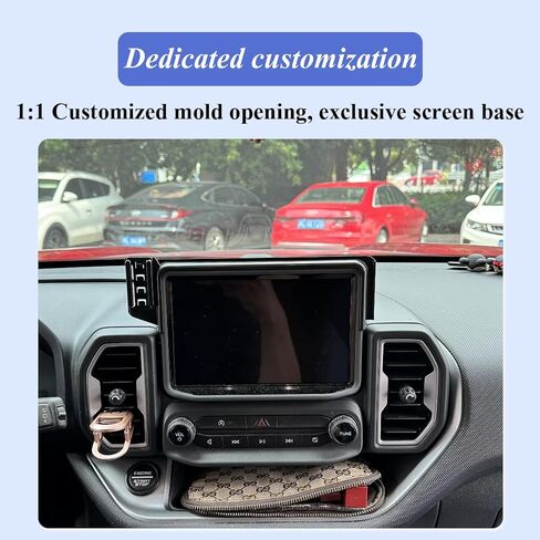 Car Phone Holder for Ford Bronco Sport Auto Accessories [Only for 2021-2024 Bronco Sport] [Auto Lock Hands Free Cell Phone Mount Car fits for iPhone & All Smartphones] in Kuwait