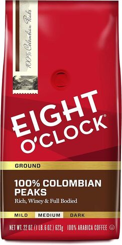 Eight O'Clock Coffee The Original Decaf, 12 Ounce (Pack of 6) Medium Roast Decaffienated Ground Coffee, Sweet & Fruity in Saudi Arabia