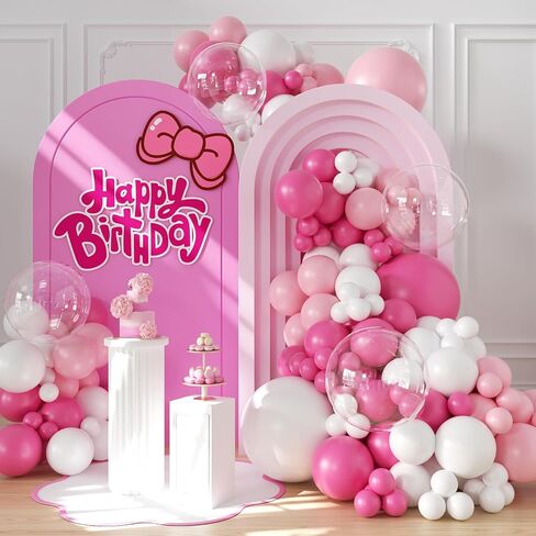 Sage Green Pink Balloon Arch kit,131Pcs Pastel Pink Green Sand White Peach Balloon Arch Graland Kit for Baby Shower Wedding Bridal Birthday Gender Reveal Party Decorations in Saudi Arabia