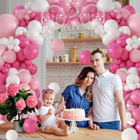 Sage Green Pink Balloon Arch kit,131Pcs Pastel Pink Green Sand White Peach Balloon Arch Graland Kit for Baby Shower Wedding Bridal Birthday Gender Reveal Party Decorations in Saudi Arabia