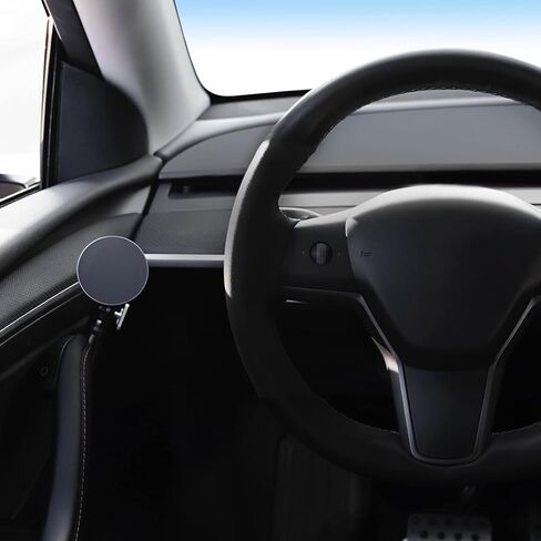 Model 3/y Premium Alloy Phone Mount (2024-2022 Model Y ، 2023-2021 Model 3) in Kuwait