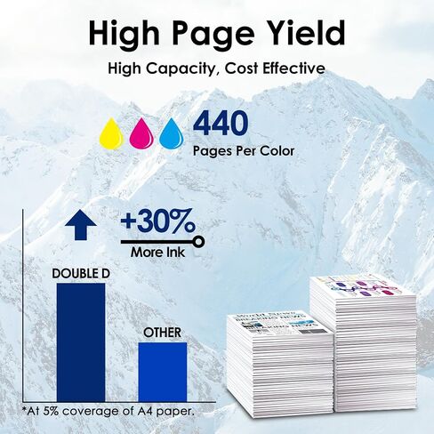 DOUBLE D LC3013 Ink Cartridges Compatible Replacement for LC3013 LC3011 High Yield for MFC-J491DW MFC-J497DW MFC-J895DW MFC-J690DW Printer (2 Cyan,2 Magenta,2 Yellow) 6 Pack in Saudi Arabia