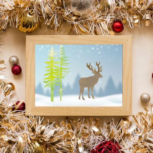 ABTOLS Metal Christmas Cutting Dies, Flower Corner Dies, Snowflake Bell Frame Embossing Stencils Template Mould for Card Scrapbooking and DIY Craft Album Paper Card Decor in Saudi Arabia