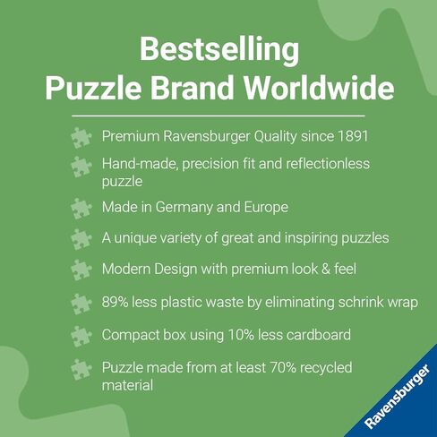 Ravensburger The Gardener's Cupboard 1000 Piece Jigsaw Puzzle for Adults - 12000659 - Handcrafted Tooling, Made in Germany, Every Piece Fits Together Perfectly in Kuwait