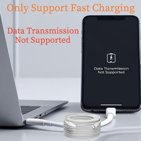 20FT USB C Cable 2 Pack, USB C to USB C Charging Cable 60W Fast Charge in Saudi Arabia