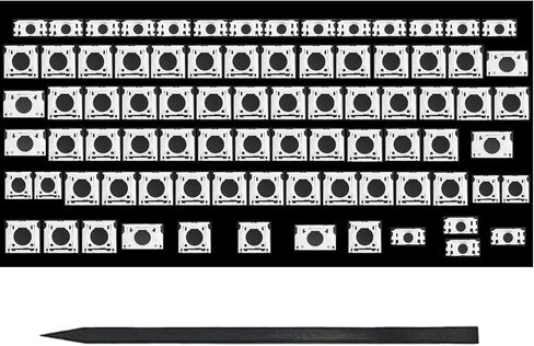 Replacement AP11 US Keyboard Keycaps Keys Scissor Clips Hinge for MacBook Pro 13" 15" A1425 A1502 A1398 2012-2015 Year, for MacBook Air 13" A1369 A1466 2011-2015 Year in Saudi Arabia