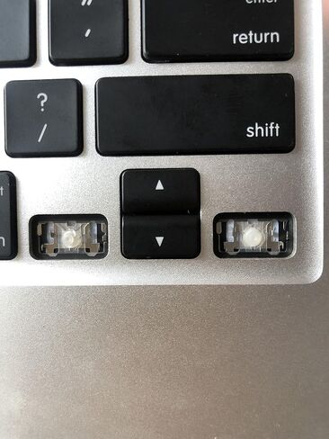 Replacement AP11 US Keyboard Keycaps Keys Scissor Clips Hinge for MacBook Pro 13" 15" A1425 A1502 A1398 2012-2015 Year, for MacBook Air 13" A1369 A1466 2011-2015 Year in Saudi Arabia