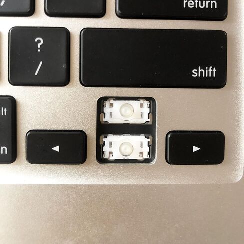 Replacement AP11 US Keyboard Keycaps Keys Scissor Clips Hinge for MacBook Pro 13" 15" A1425 A1502 A1398 2012-2015 Year, for MacBook Air 13" A1369 A1466 2011-2015 Year in Saudi Arabia