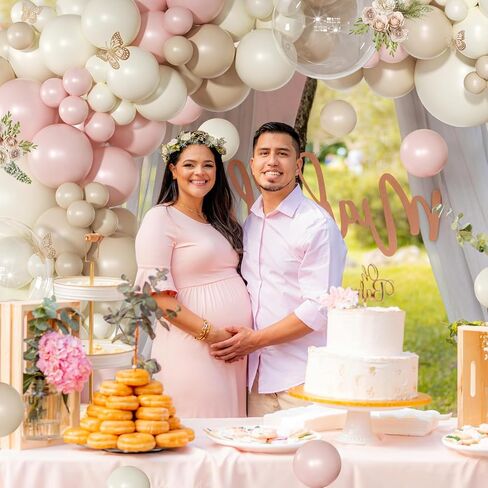 Coquette Birthday Decorations 145 Pcs Coquette Bow Pink and White Balloon Arch Kit Include Bow Balloon Light Pink White Bow Balloons for Pink Bow Birthday Party Decorations in Kuwait