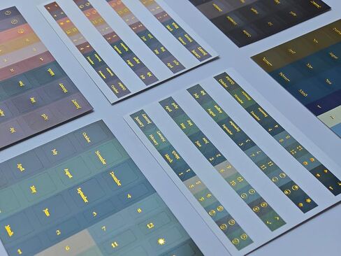 Adhesive Monthly Tabs Sticky Index Tabs Colored Page Markers for Planners Journal Notebook Office School Supplies (College) in Saudi Arabia