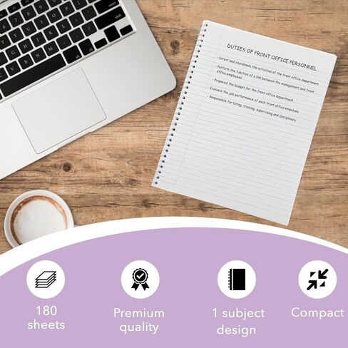 three leaf 180 Ct. 5-1/2 X 4, Fat Book, Pack Of 6, Writing Notebooks, Travel Writing Notebooks, Journal Notepad for Office, Study and Notes in Kuwait