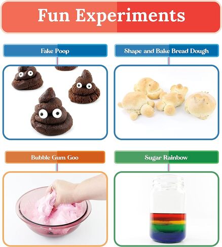 Carson Dellosa 29pc Mini Maker Science Kit ، الحرف اليدوية ، التجارب الصغيرة ، الملصقات ، المجلة الصغيرة ، كتاب النشاط ، علامة الاسم ، والمزيد من اللوازم المدرسية ، أنشطة STEM للأطفال من الصف 2 وما فوق in Saudi Arabia