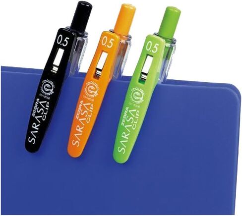 Zebra B-JJH15-FB Gel Ballpoint Pen, Sarasa Clip, 0.3, Blue Black, 10 Pieces in Saudi Arabia