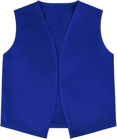 TopTie No-Button Child Vest Kid Volunteer Victorian Waistcoat Peasant Party Costume Vests in Kuwait