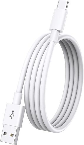 Long USB C Cable White, 10ft USB A to USB C Cable Flexible, 10 ft USB to USBC Charger Cord for iPhone 16/16 Pro/16 Pro Max, 15 Pro Max in Saudi Arabia