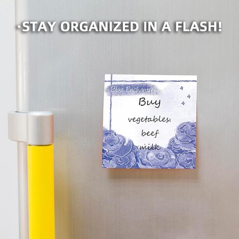 9 PCS Retro Sticky Notes 3x3 Cute and Aesthetic Post it Notes Self-Stick Note Pads for School, Office, and Home - Ideal Gifts for Teachers, Women, and Coworkers (cat) in Kuwait