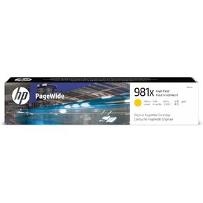 HP 981x | Pagewide-Cartridge High Livers | الأصفر | L0R11A