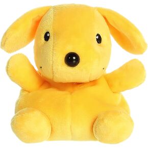 Aurora® Playful Spot ™ Palm Pals ™ SPOT POCTINGING - حنين الطفولة - الرفقة الدائمة - الأصفر 5 بوصات