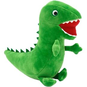 George Dinosaur Plush Stuffed Cartoon Dinosaur Doll Toys, Dinosaur Stuffed Animal 12" (Green)