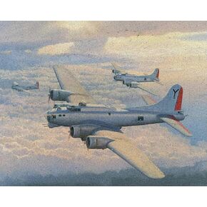 ZUVRDIAI Paint by Numbers Kit Bomber Fighter Military Aircraft Paint by Number for Adults Beginner DIY Gift Canvas Painting Kits for Home Wall Decor 16x20 Inch Without Framed