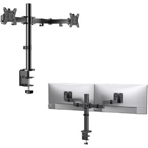 ErGear Dual Monitor Stand, Heavy-Duty Monitor Mounts for 2 Monitors