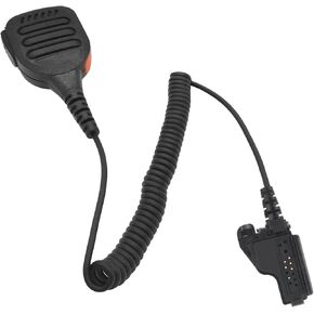IP65 Waterproof Hand Mic Radio Mic Lapel Mic Microphone Speaker Mic Compatible for Motorola xts 5000 5000r 5000dr ht1000 xts 2500 2500i ht 1000 xts 1500 2000 3000 (Green)