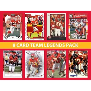 Kansas City Chiefs Legends Pack 2024 - 8 Card Trading Card Pack (Patrick Mahomes, Travis Kelce & More)