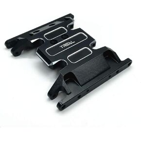 جبل لوحة نقل الألومنيوم من الألمنيوم مركبة للترقيات المحورية SCX10 II 1/10 RC Crawler 90046 90047 أجزاء (أسود)