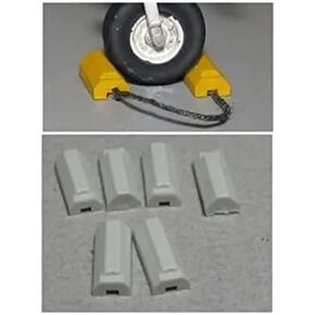 Dan Models 48515-1/48 منصات قفل الطائرات ، مجموعة رقم 12 ، طراز الراتنج