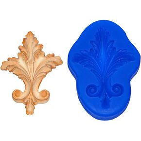Large Fleur de Lis Silicone Mold MN289 by First Impressions Molds