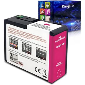 T850 Ink Cartridge T8506 T850600 Remanufactured Work for SureColor P800 (1-Pack, Vivid Light Magenta)