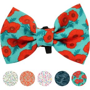 | الكلب Bowtie - انزلق على الياقات | أحجام لجميع الكلاب كبيرة وصغيرة | عامل الكلب الخاص بك لذيل يهز الراحة والأناقة (ختم التمويه ، صغير)