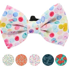 | الكلب Bowtie - انزلق على الياقات | أحجام لجميع الكلاب كبيرة وصغيرة | عامل الكلب الخاص بك لذيل يهز الراحة والأناقة (ختم التمويه ، صغير) in Kuwait