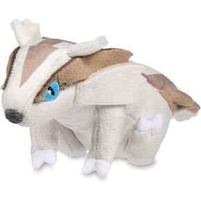 Pokémon Center: Linoone Sitting Cuties Plush, 7 ¼ Inch