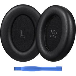Ear Pads Replacement for Bose QuietComfort Ultra Wireless Noise Cancelling Headphones by MMOBIEL - Memory Foam and Protein PU Ear Pad Cushions - Isolation Earpads Replacement – Black