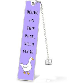 3PCS Funny Bookmarks for Women Girls Kids - Cute Bookmark for Book Lovers, Metal Bookmark for Bookworm, Book Marks for Book Club Back to School Birthday Gifts, Bookish Gifts with Box (Colorful)