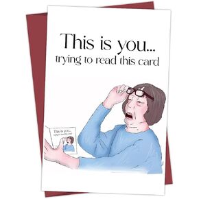 Funny Best Friend Birthday Gift Card for Women Friendship, Bestie Happy Birthday Gift Card, Happy Greeting Card for Female Sister (Brithday to Friend)