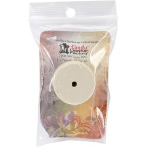 Tandy Leather AWL بكرة 12-1/2 ياردة (11.4 م) أبيض 1204-03