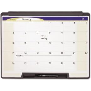 Quartet Motion Workstation Dry Erase Calendar Board, 18 x 24 Inches (MMC25)