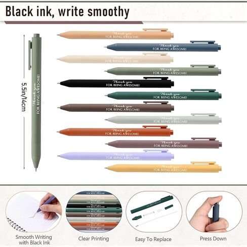 48 Pcs/24 Set Teacher Employee Appreciation Gift Volunteer Inspirational A6 Spiral Notebook with Ballpoint Pen Journal for Coworker Secretary Nurse Graduation(Light Color) in Saudi Arabia