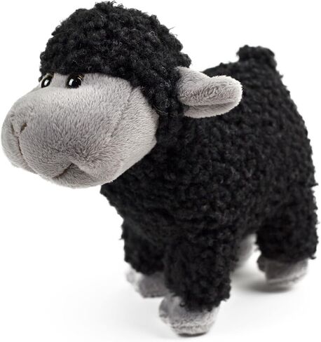 Tiny Heart Sheep Stuffed Animal, Sheep Plush Toy, Lamb Stuffed Animal Cute Soft Stuffed Lamb Kids Boys and Girls Home Decor Birthday Cuddly Black Lamb Toys (Standing) in Kuwait