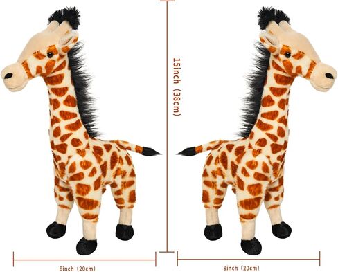 Kangaroo Stuffed Animal Toys, Standing Kangaroo Doll with Plush Toys of Joey, for Boys Girls Birthdays Halloween Gifts-13’’ in Saudi Arabia