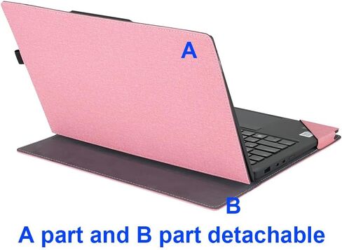Laptop Case Compatible with LG gram 14" 14Z90S 14T90S 14Z90RS 14T90R 14ZB90R 14Z90R 14T90P 14Z90P 14Z95P Sleeve Detachable Protective Cover Notebook Skin Pouch (Black) in Saudi Arabia