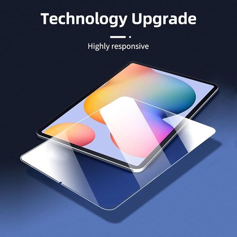 NEW'C [2 Pack Designed for Samsung Galaxy Tab S6/S5e 10.5 Inch 2019 Screen Protector Tempered Glass, Bubble Free, Ultra Resistant in Kuwait