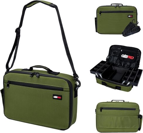 G&BPRO Crossbody Briefcase with Extending Tray System | All-in-one Mobile Workstation Travel Bag in Saudi Arabia