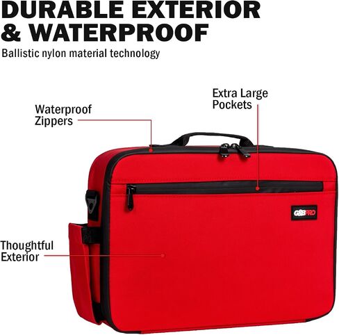G&BPRO Crossbody Briefcase with Extending Tray System | All-in-one Mobile Workstation Travel Bag in Saudi Arabia