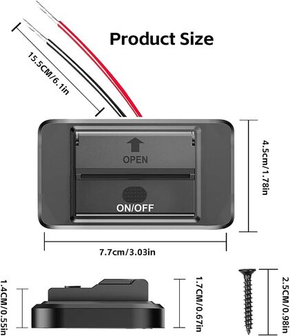 2 Pack USB C Car Fast Charger Adapter,WNNBTOVN 72W Cigarette Lighter USB Charger,3 Ports Panel Wall Mount Automotive Car USB Socket,for RV Bus Boat Truck in Kuwait