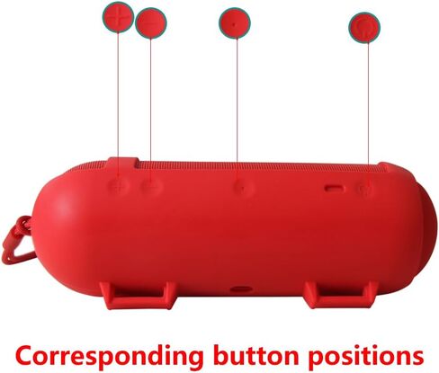 Hermitshell Hard Travel Case for Beats Pill (2024 Release) - Portable Bluetooth Speaker (Champagne Gold) in Kuwait